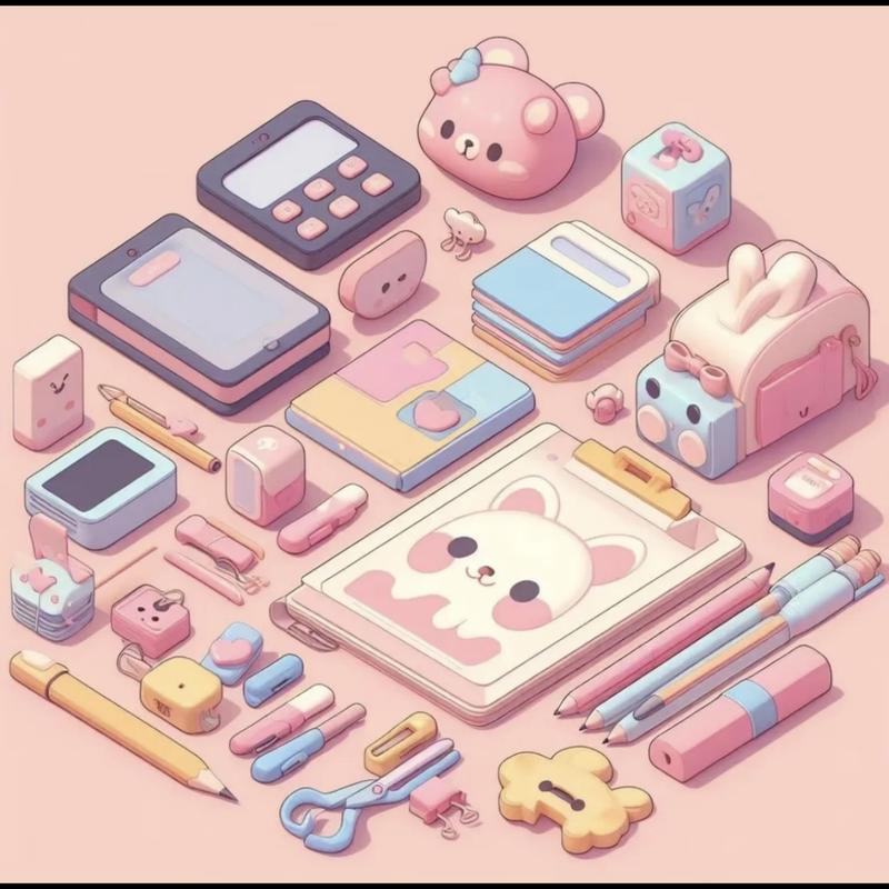 Commodity Box with Wallet Hair Tie ClawClips Hair Clip Necklace Earrings Press On NailHair Drying Cap Bracelets and Notebook