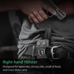 TSG IWB Kydex Holster with Claw Right Hand Fits: Ruger Security 380