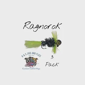 Ragnorok Neck Series Crappie Jig (Pack of 3, 1/6 ounce jig)
