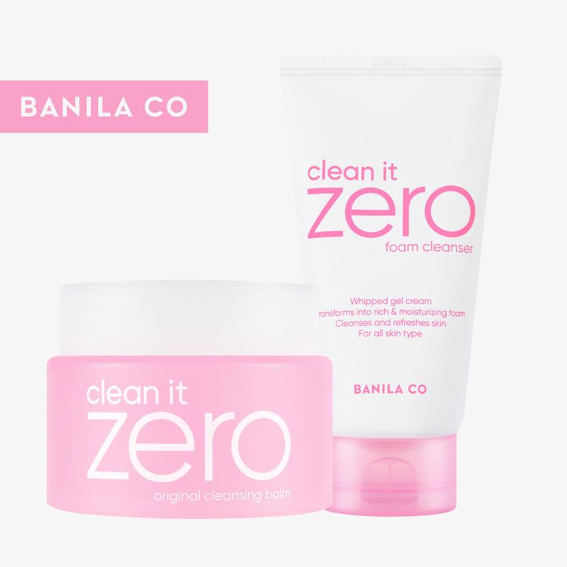 Double Cleanse Clean It Zero Original Bundle | Perfect for All Skin Types Cleanser | Double Cleansing