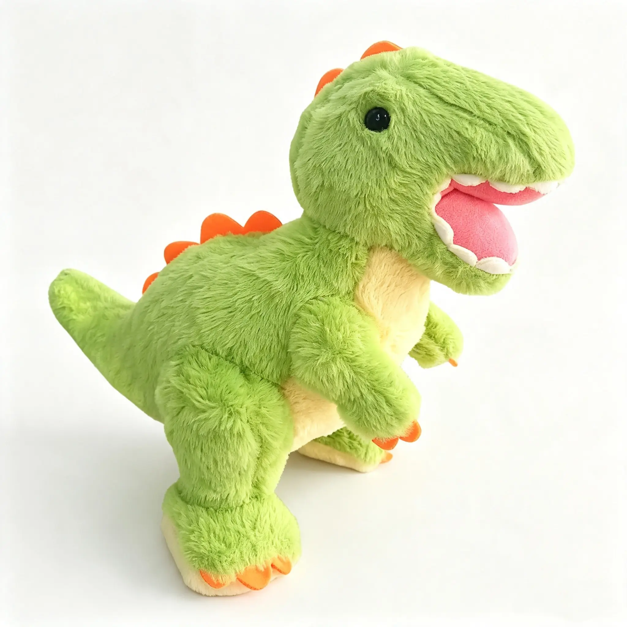 Unisex Realistic Look Tyrannosaurus Stuffed Animals - 9.84 in Plush Fabric Toys with Knead Recovery, Great Birthday Gifts for 3-8 Year Old Kids, T-Rex Figure