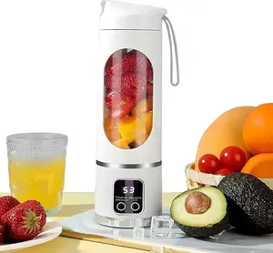 Portable Blender Personal Electric USB，Portable juicer Shakes and Smoothies Blender，Small Blenders，Mixing，Compact、Convenient and Versatile (White)