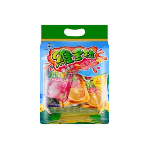 Want Want Weido Li Jelly Drink 5 Pouches 750g - Assorted Flavors, Taiwanese Snack, Refreshing Fruit Jelly Beverage