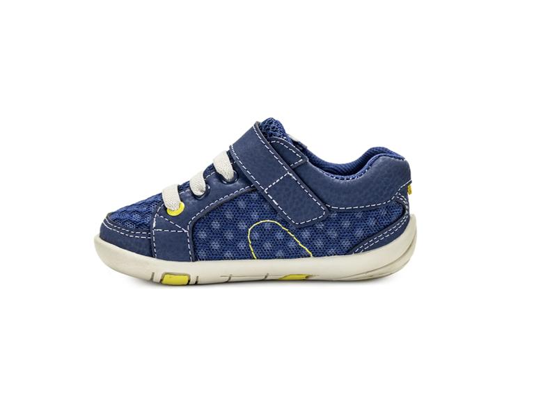 Pediped Dani - Originals/ Grip 'n' Go/ Flex Blue/Lime Comfortable & Durable Shoes for Growing Feet Secure Fit & Flexibility American Podiatric Medical Association Approved
