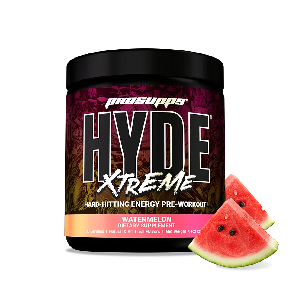 ProSupps Mr. Hyde Xtreme Natural Pre Workout Dietary Mix Powder - Creatine Hydrochloride, Beta Alanine, High Caffeine, Sucralose, Yohimbe, Nitrosigine Pump - 30 Servings for Gym Fitness Men