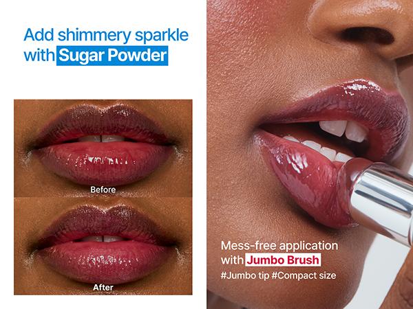 fwee Glowy Jelly Pot | Dewy Jelly Lip & Blush Color, Tinted Glow Jelly Balm, Dewy Buildable Finish | 19 Colors