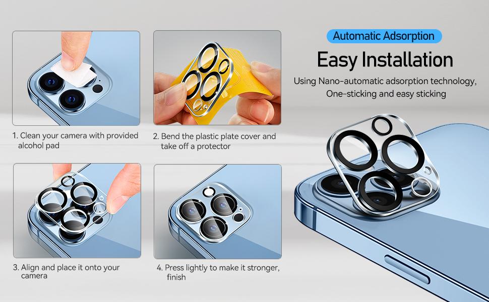 [8 PCS Set] 4 Privacy Screen Protectors with 4 Camera Lens Protectors for iPhone 17 16 15 14 13 12 11 Pro Max, Anti Spy 9H Tempered Glass, Bubble Free, Case Friendly
