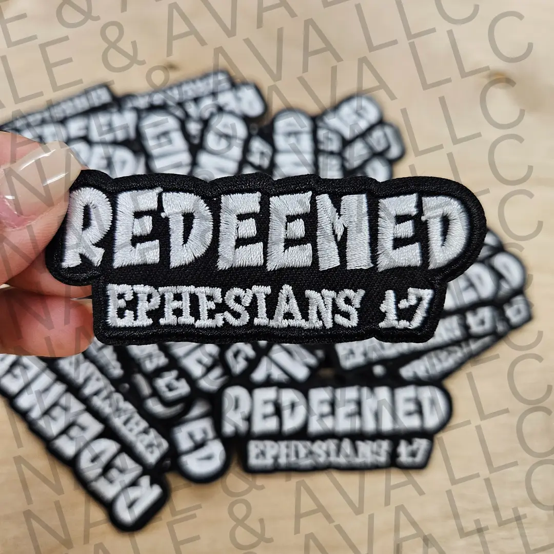 Redeemed Hat Patch (3 Patches)
