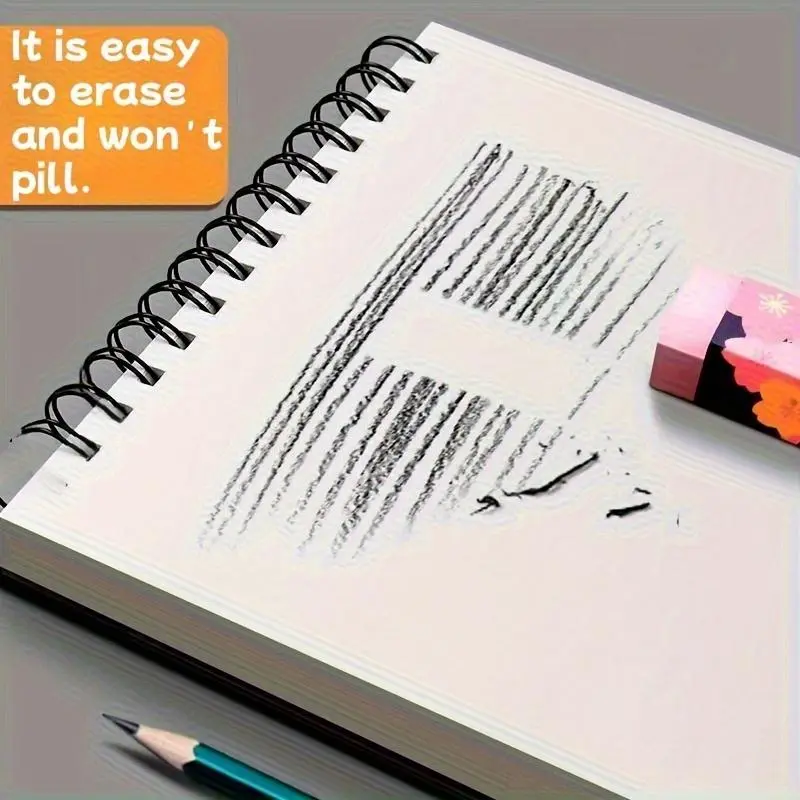 Premium Art Sketchbook, Spiral Bound, Thick Paper Pages, A6 Size, Ideal for Drawing and Sketching, Art Student Supplies