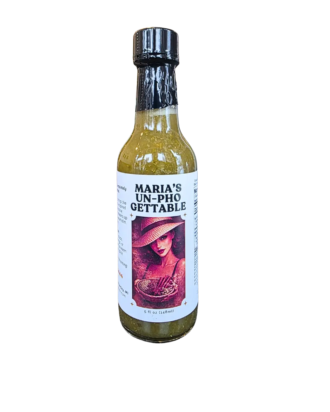 Serrano Hot Sauce - Pho-Style, Spicy Spice Condiment with Rich Flavor for Chicken Dishes, Un-Pho-Gettable