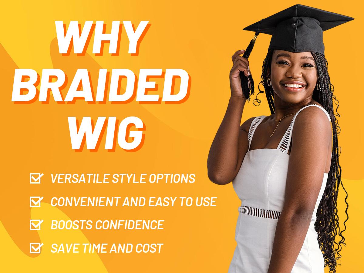 SuperNova 14" Double Lace Frontal Knotless Short Bob Braided Wigs SuperNova 14" Double Lace Frontal Knotless Short Bob Braided Wigs