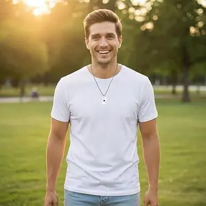 Playing Card Poker  Pendant Necklace for Women Men Lucky Rock Ace of Spade Heart  Chain Necklace Hip Hop Unisex Jewelry Gift