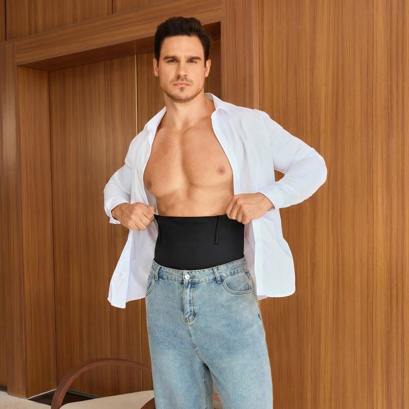 【Nebility】 Men’s High-Waist Tummy Control Shapewear, Slimming Compression Boxer Briefs Underwear, Seamless Belly Slim Fit