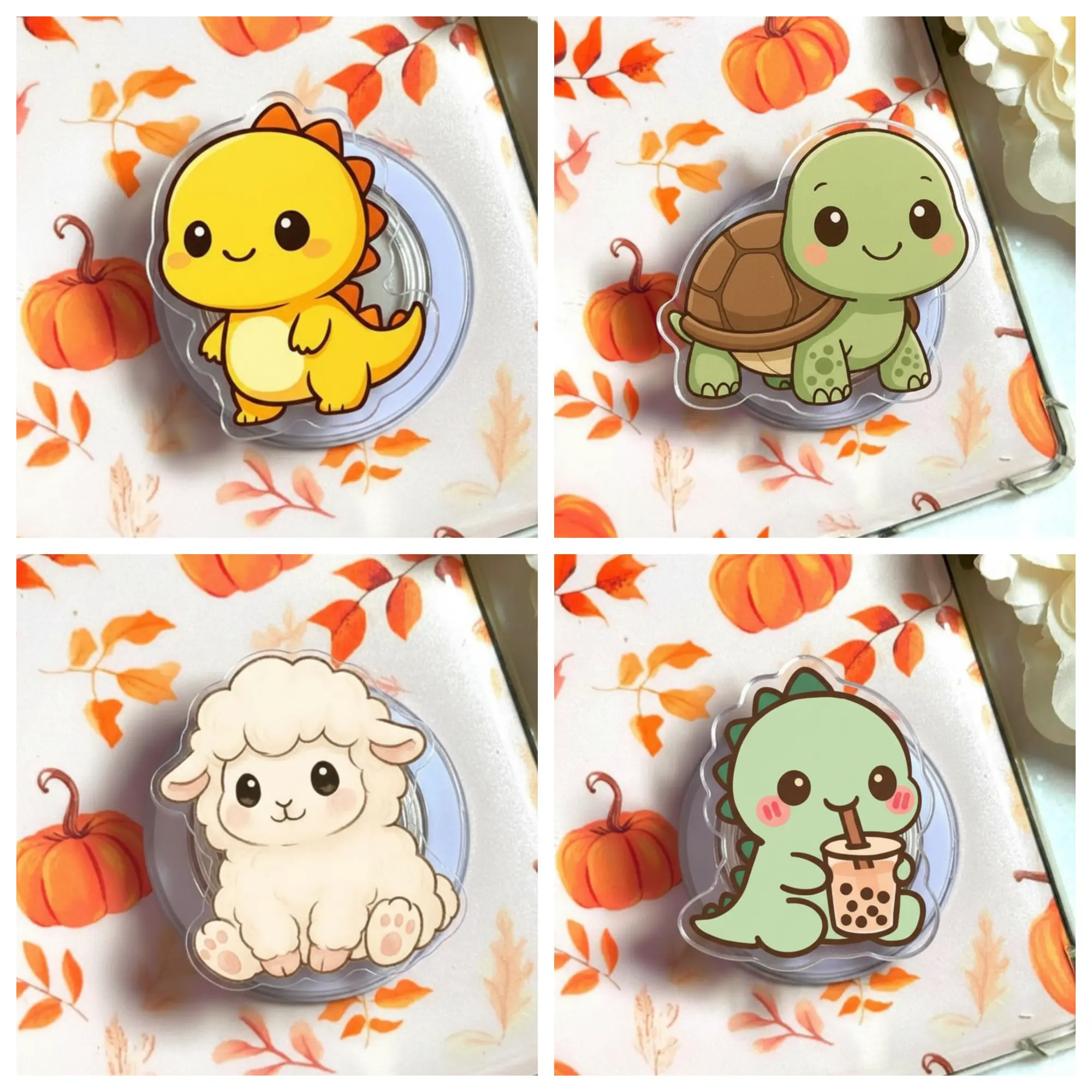 Cute Animal MagSafe Phone Grip – Kawaii Magnetic Pop Socket & Kickstand – Aesthetic Gift