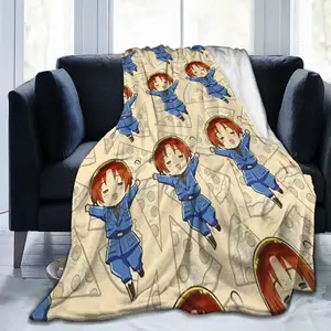 Hetalia Group World Stars Blankets Fleece Sofa Throw Blanket Warm for Home Bedroom Outdoor Throws Bedspread Quilt