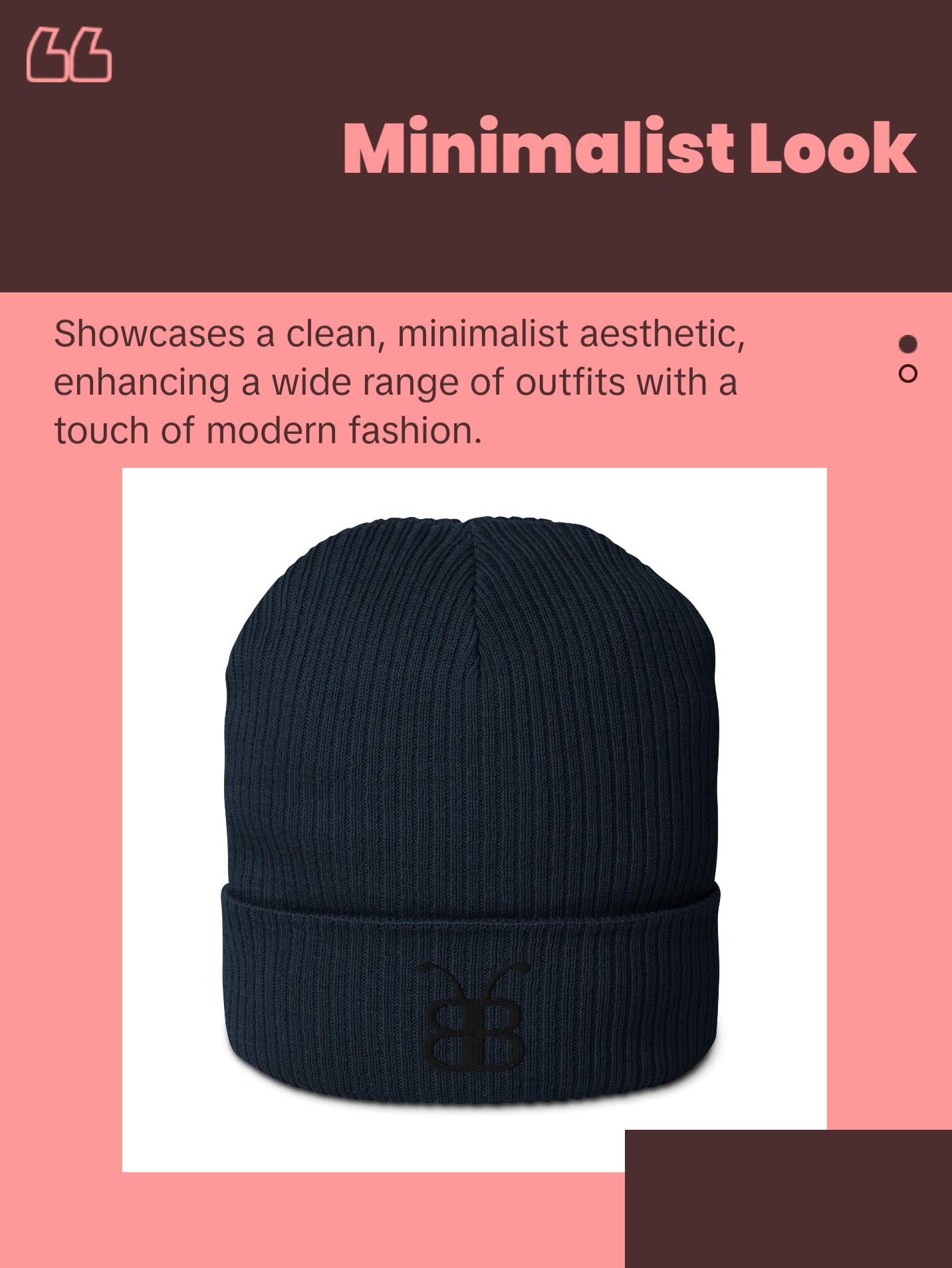 EcoLux Street Knit Beanie - Berliozaboyz Organic