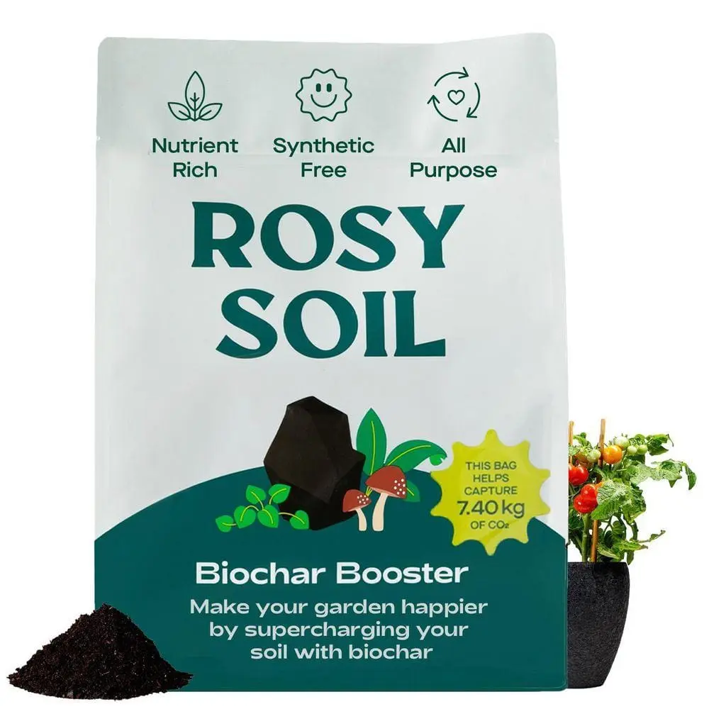 Organic 8 qt. Living Soil Biochar Amendment Garden Soil (1-Pack)