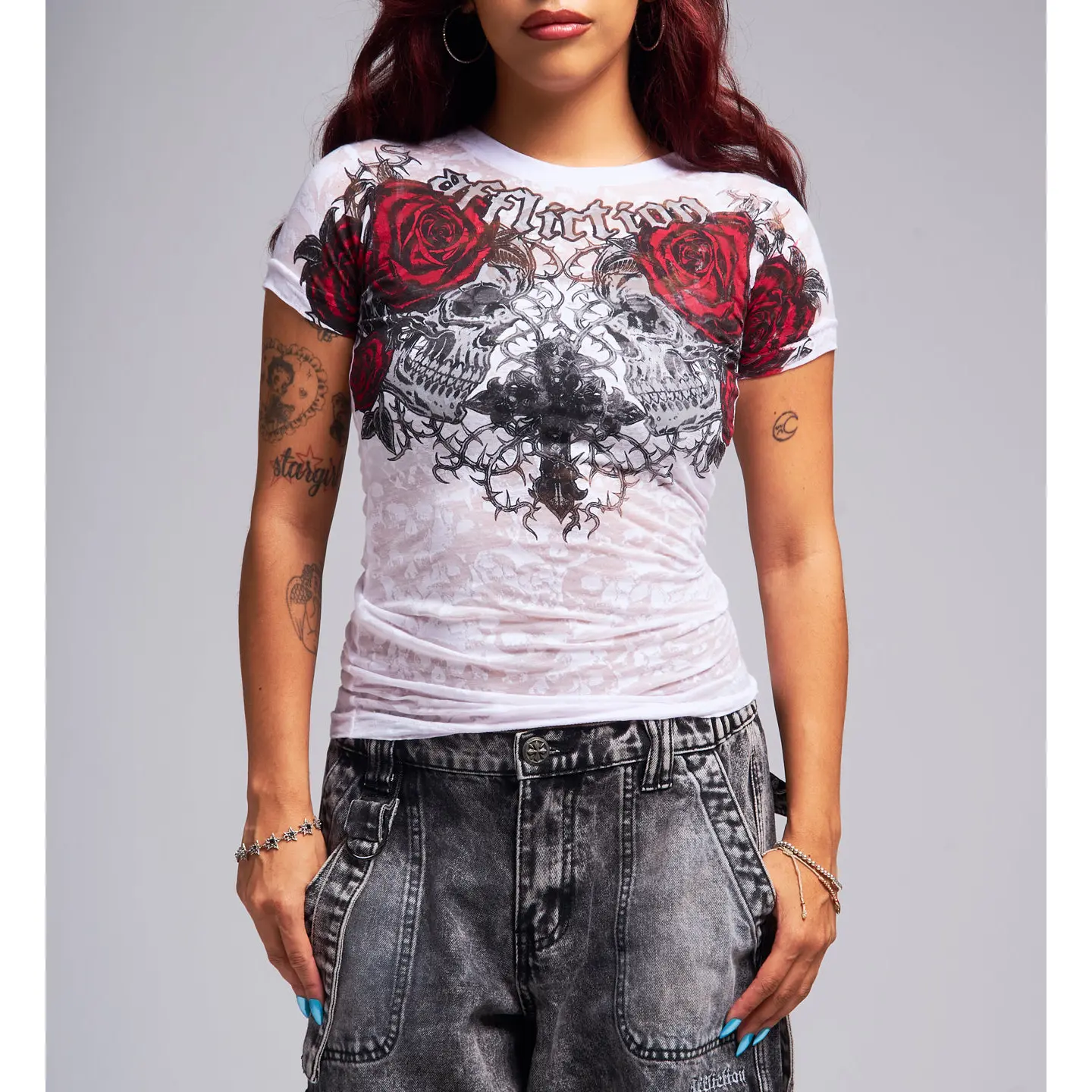Affliction Men's T-shirt Forgotten Baby