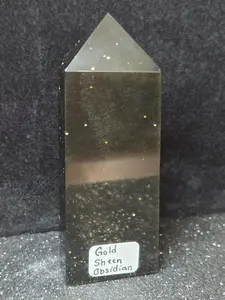 Gold Sheen Obsidian Tower