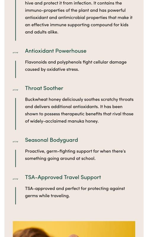 Kids Propolis Throat Spray