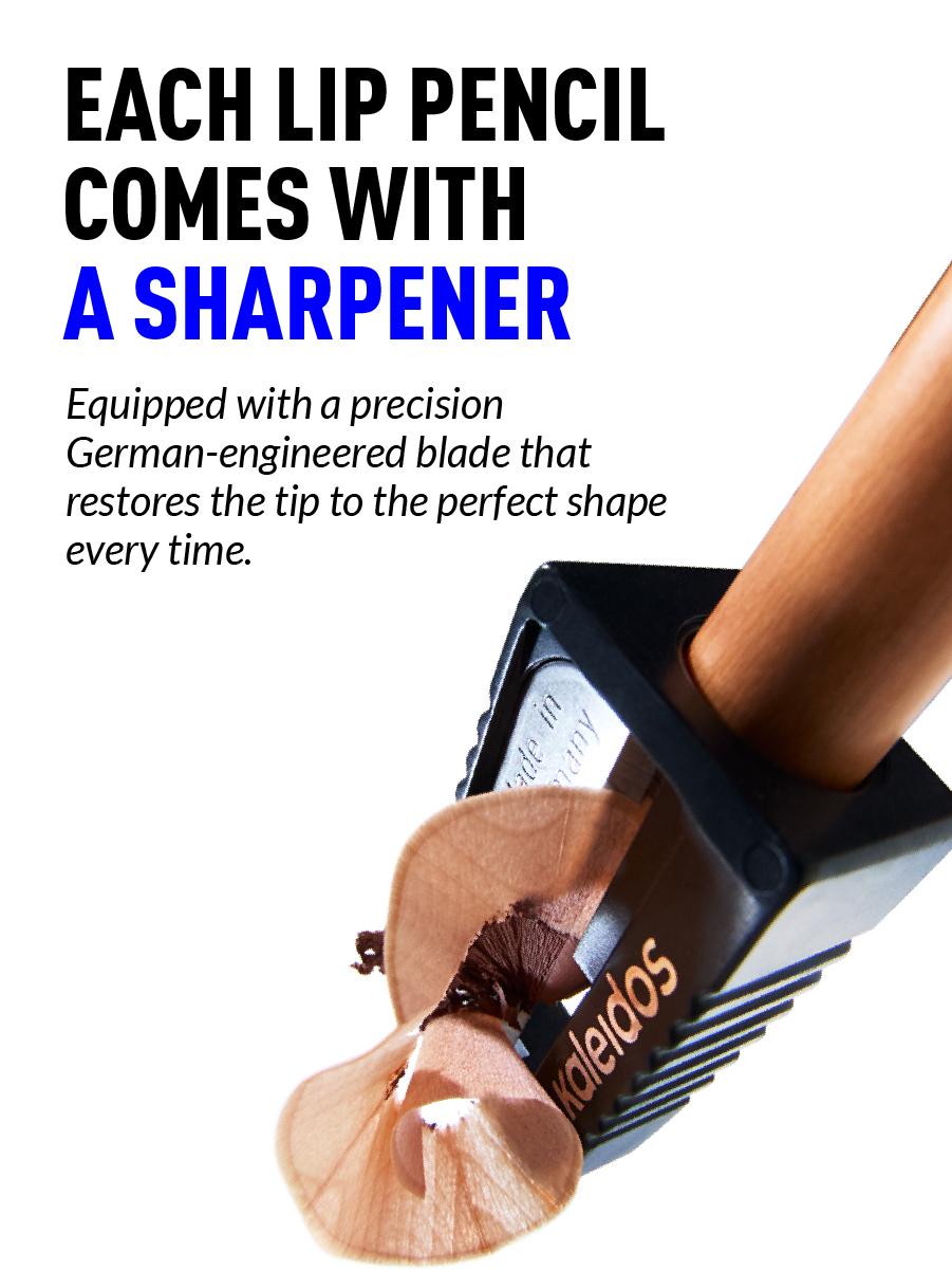 Kaleidos The Sculpting Lip Pencil - Smooth & Precise Glide, Soft-Focus Matte Finish, Non-Drying & Long-Wearing, Lightweight Comfort