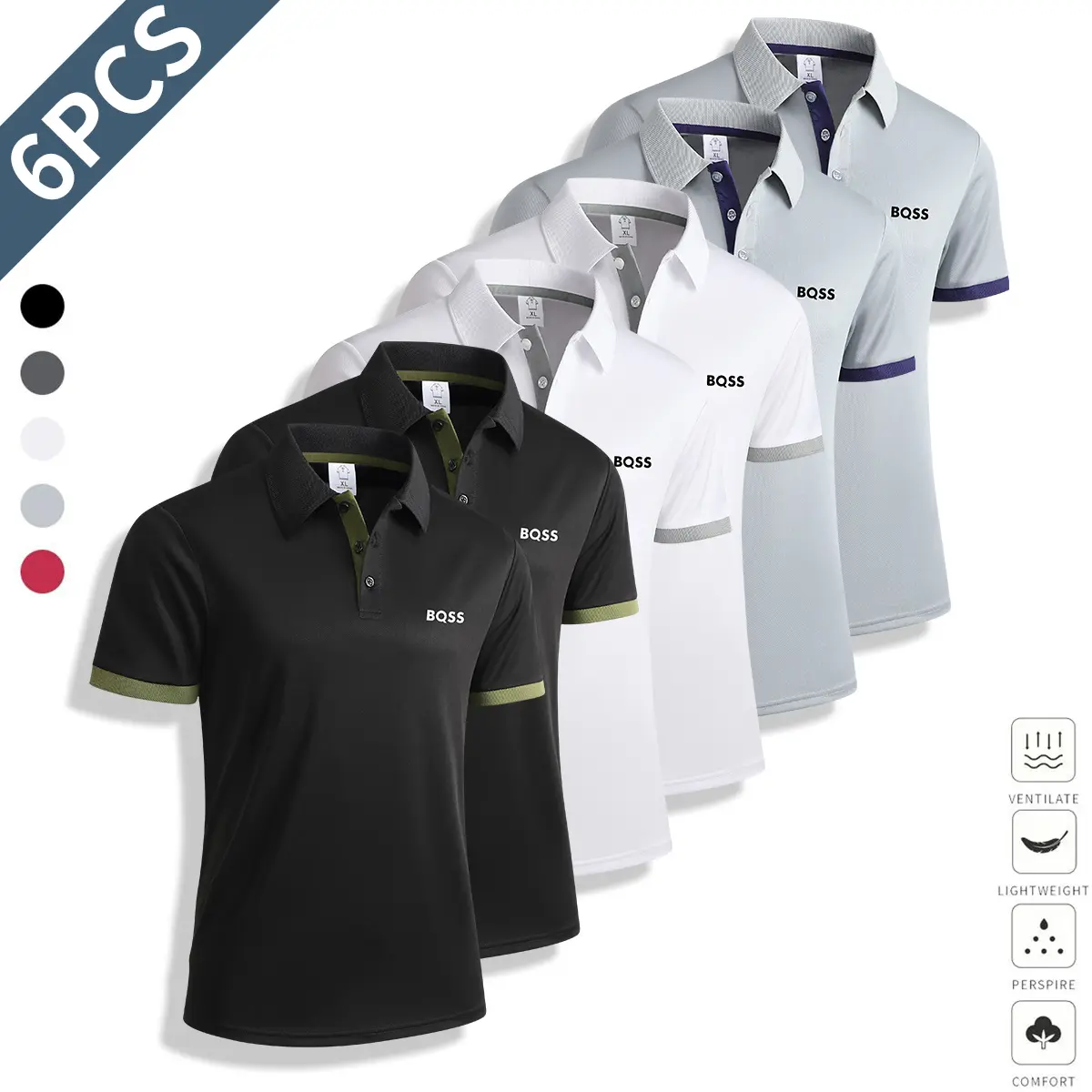 Black + Black + White + White + Gray + Gray