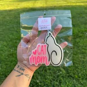 Car Freshie- CAT MOM