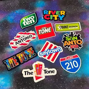 San Antonio Mini Sticker Pack – 210 Edition