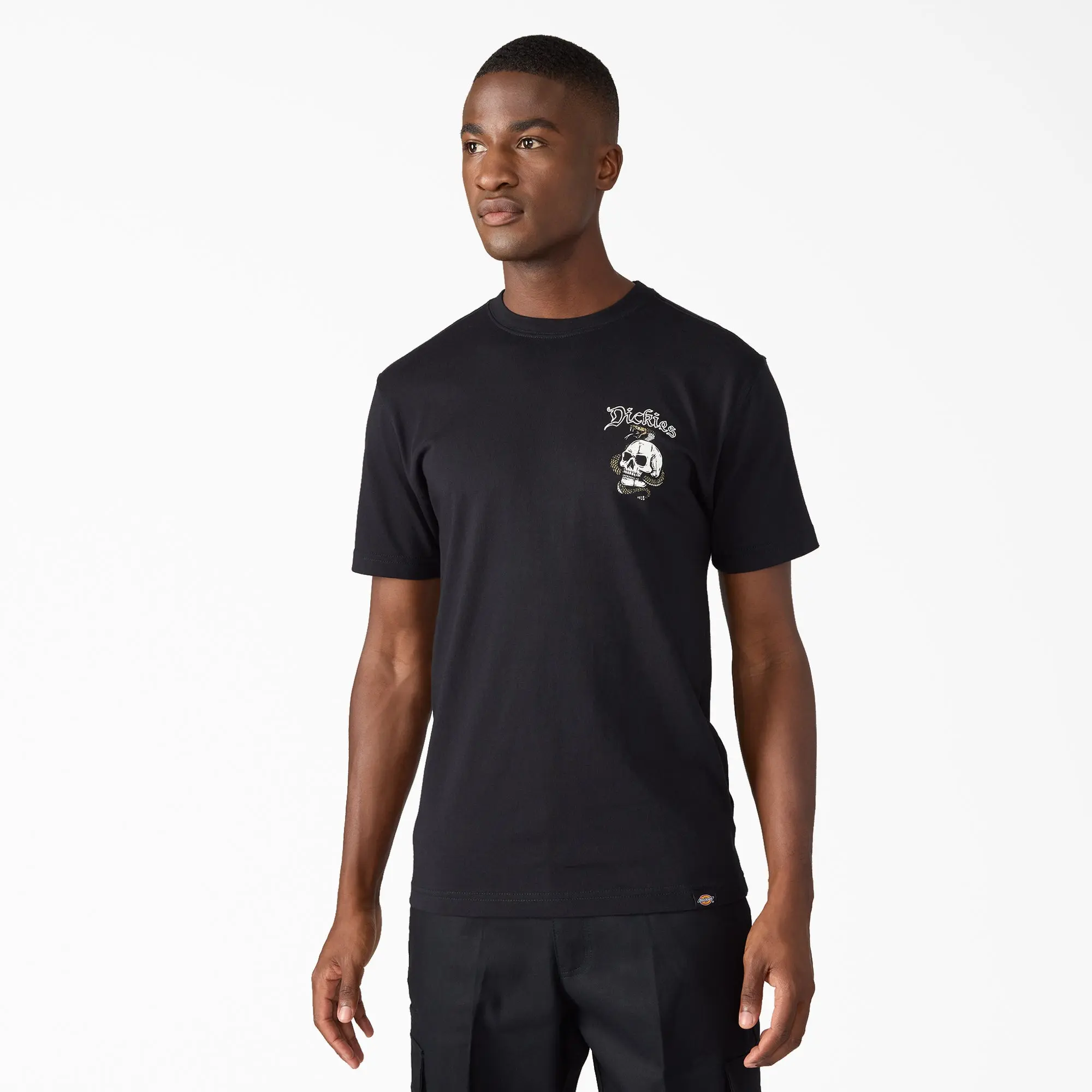 Dickies Rattler Graphic T-Shirt, 100% Cotton Regular Fit T-shirt, Casual Everyday
