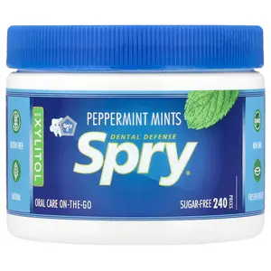 Xlear Spry®, Peppermint Mints, 240 Pieces, (144 g)