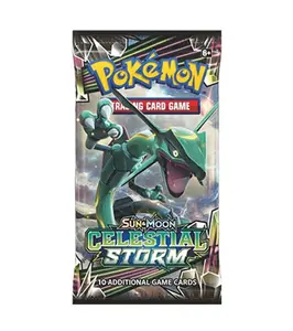 Pokemon English Sun & Moon Celestial Storm Booster Pack CARDS LIVE OPENING