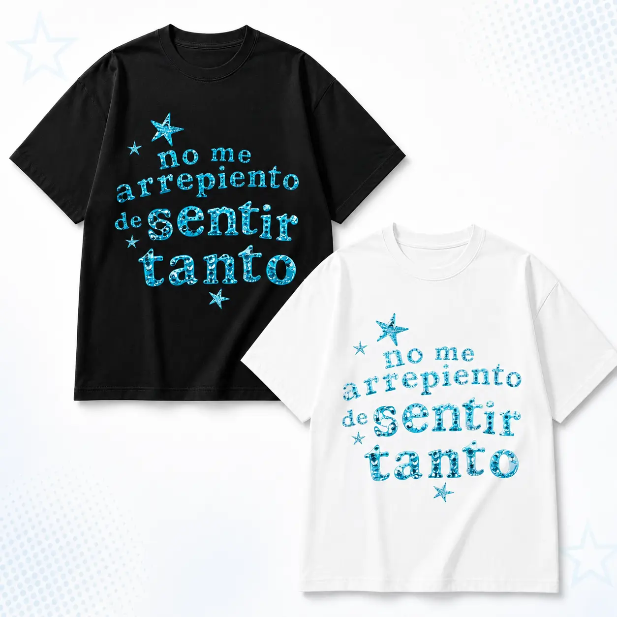 Camiseta premium de algodón V7 del nuevo álbum No Me Arrepiento de Sentir Tanto – Camiseta gráfica La Bichota, Reina Latina, merchandising de gira de pop latino, estilo para festivales de verano, regalo unisex para fans latinos,