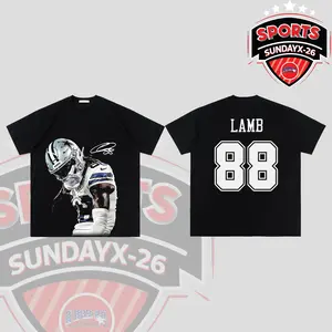 [Youth & Adult] Ceedee Lamb 88 Celly Graphic For Cowboys Nation High-Quality 100% Cotton T-Shirt (Made In US), Ceedee Football Shirt, Game Day Outfits, Gift For Football Fans, Football Graphic Tee