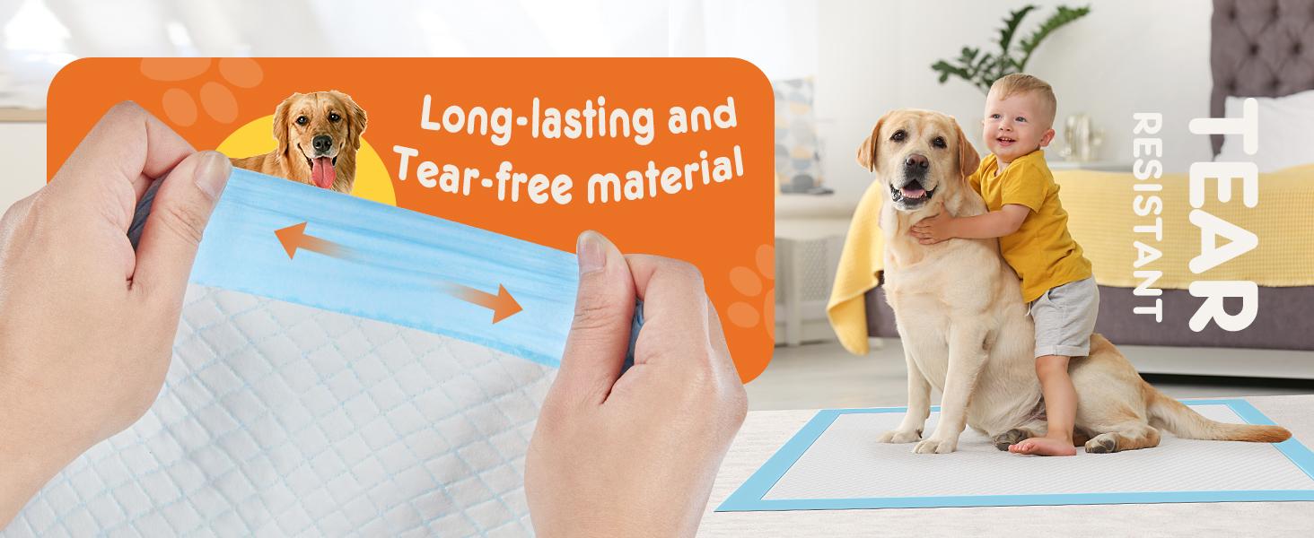 Puppy Pads Dogs Training Pads, Ultra Absorbent Leak-Proof Quick-Drying Pet Pee Pads for Extra Large Dogs Indoor Use dog  pads