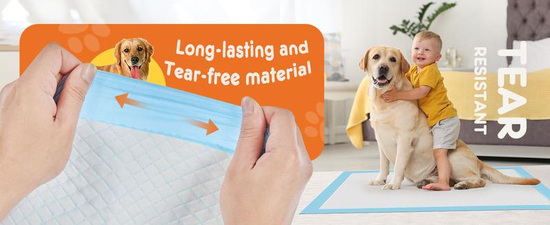 Puppy Pads Dogs Training Pads, Ultra Absorbent Leak-Proof Quick-Drying Pet Pee Pads for Extra Large Dogs Indoor Use dog  pads