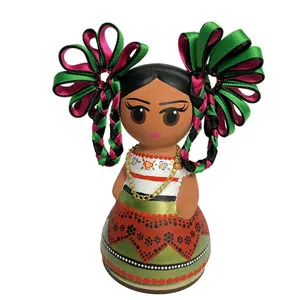Mexican Handmade Clay Folklore Figurines- Guanajuato