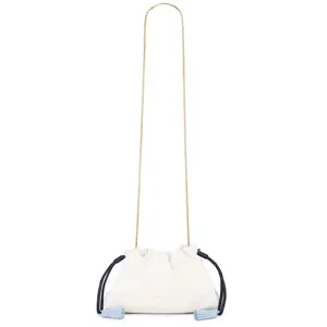 Veronica Beard Small Stash Bag in Off White