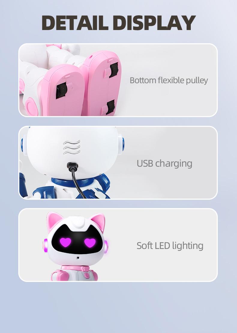 Robot for Kids Programmable Interactive STEM RC Robot Voice Control Control Gifts for Boys Girls 6-15 EnhancesReaction Ability and Creativity Home  Figurines Miniature Models Household Supplies Decorations  Figurines Statues Doll Decorations