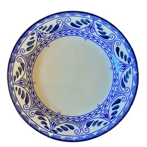 Mexican Dinnerware Porcelain Talavera Collection- Salad Plate 7.4"