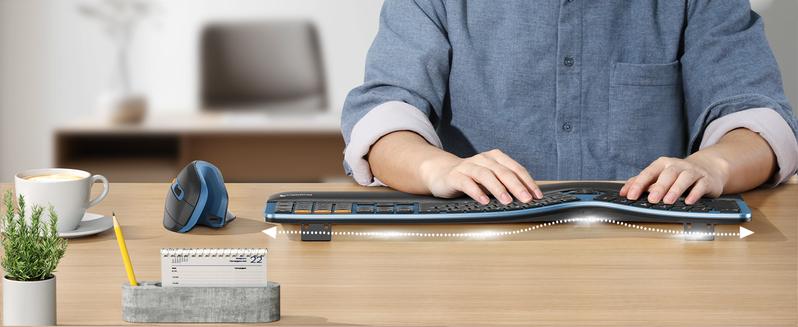 ProtoArc EK01 Plus Backlit Full Size Wireless Ergonomic Keyboard and EM11 NL Dual Bluetooth Vertical Mouse ProtoArc EK01 Plus Backlit Full Size Wireless Ergonomic Keyboard and EM11 NL Dual Bluetooth Vertical Mouse