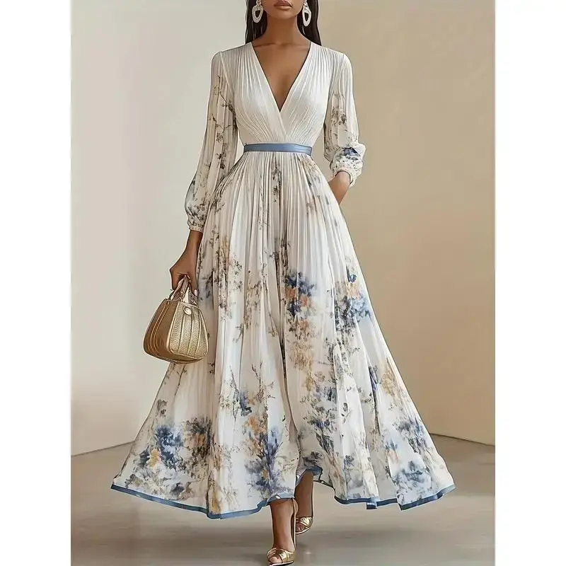 Elegant Olive Green V-Neck A-Line Formal Maxi Dress with Floral Lace Appliqu, Elegant Olive Green V-Neck A-Line Formal Maxi Dress with Floral Lace Appliqu,