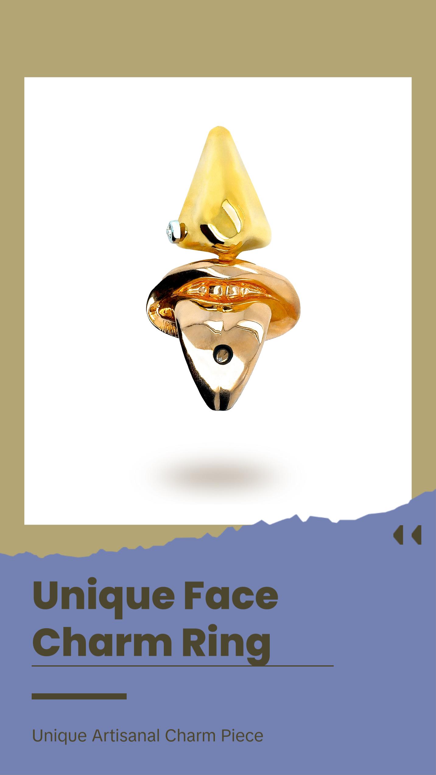 Pierced Tongue Perfume Pendant