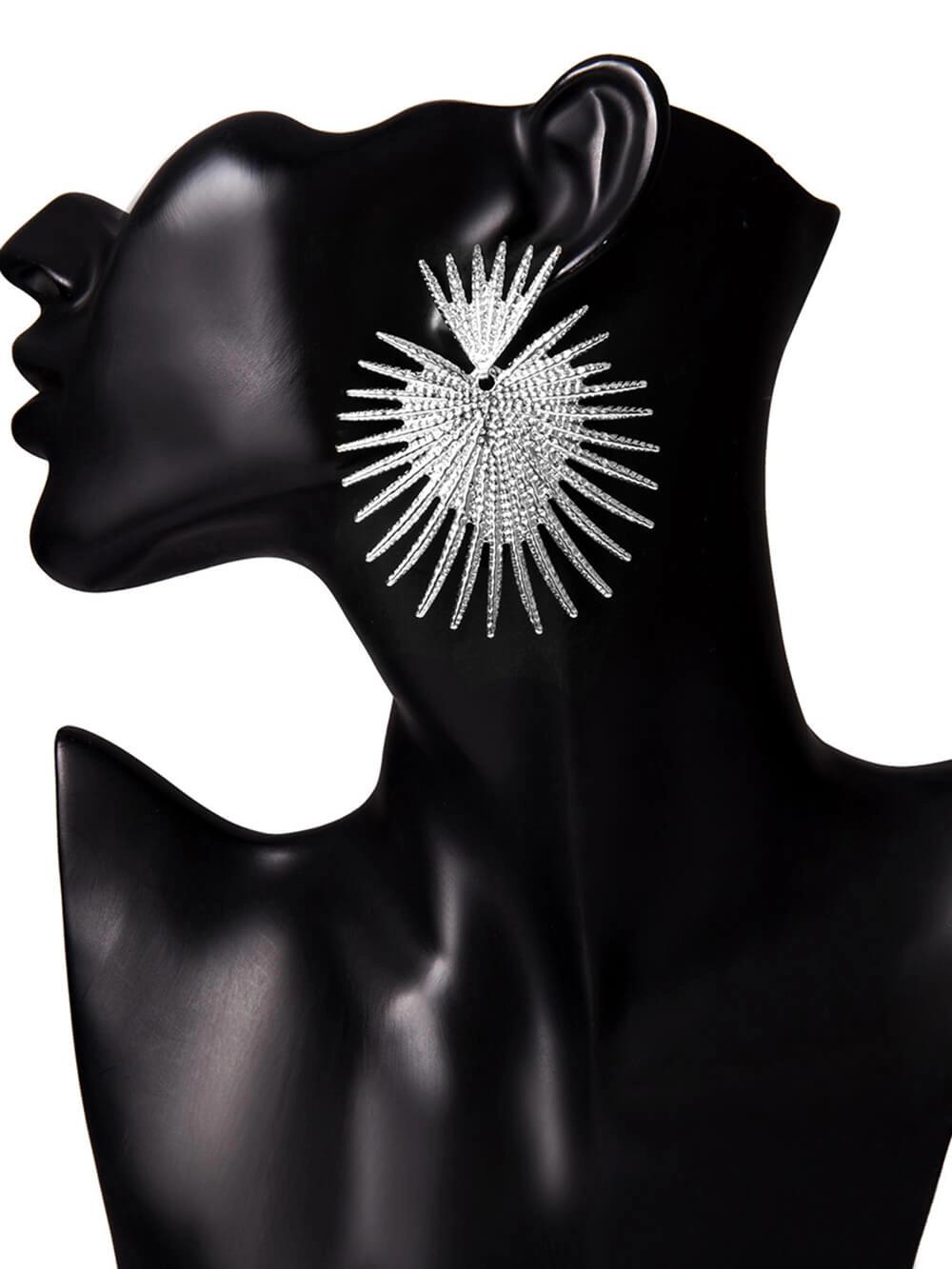 LikeMyChoice Retro Sunburst Gold-Plated Hoop Earrings Double-Layered 3D Design for Summer Beach & Date Night Ideal for Party & Night Out elegant simple design jewelry gift accessories for women jewelry mystery jar LikeMyChoice Retro Sunburst Gold-Plated Hoop Earrings Double-Layered 3D Design for Summer Beach & Date Night Ideal for Party & Night Out elegant simple design jewelry gift accessories for women jewelry mystery jar