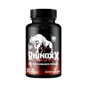 RhinoxX Pills, Supports Performance & Energy - 60 Capsules Vitamin Dietary Supplement Fitness