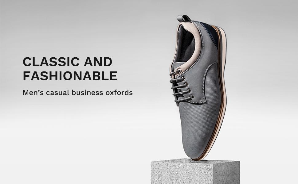 Bruno Marc Men's Smart Casual Oxford Shoes