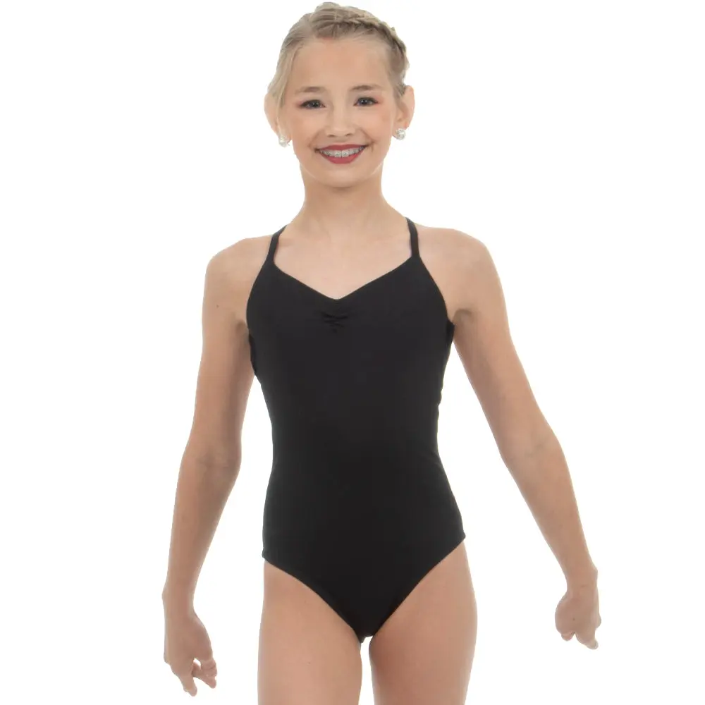Youth Pinch Front Leotard Youth Pinch Front Leotard