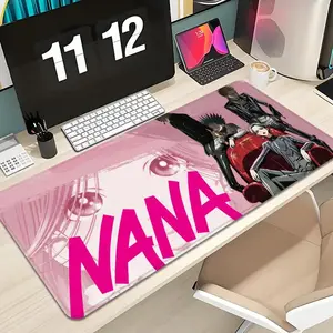 Nana Osaki Anime Mousepad Design, Large Gaming Mouse Pad - Extended, Thick, Non-Slip Rubber Base Desk Mat