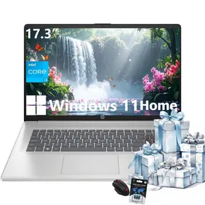 HP 17.3'' Laptop for Business & Student - Windows 11 Home • 17.3" HD+ Display • Intel 8-Core i3-N305(Beat i5-1135G7) • up to 32GB RAM + 512GB SSD • Wi-Fi 6 • Copilot +PC • Full-Size Keyboard • Bundle Accessory