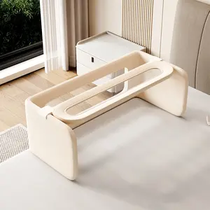 Foldable 2-in-1 Toddler Bed Guard, No Installation Portable Bed Rail with 40cm Anti-Fall Protection, Adjustable Breathable Co-Sleeping Crib for Travel