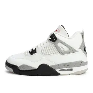 Youth Air Jordan 4 Retro OG Summit White/Fire Red (IB4171 100) (GS)